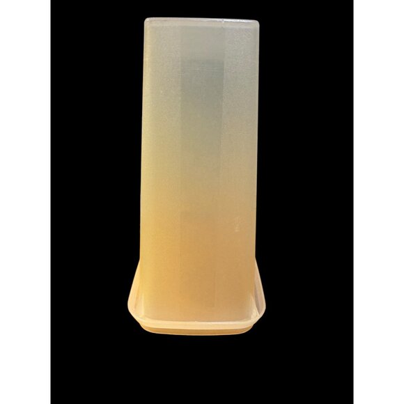 Tupperware Rectangular Cereal Storage Container With NO Lid 4"x4"x7.5" 469-9 - Picture 7 of 10